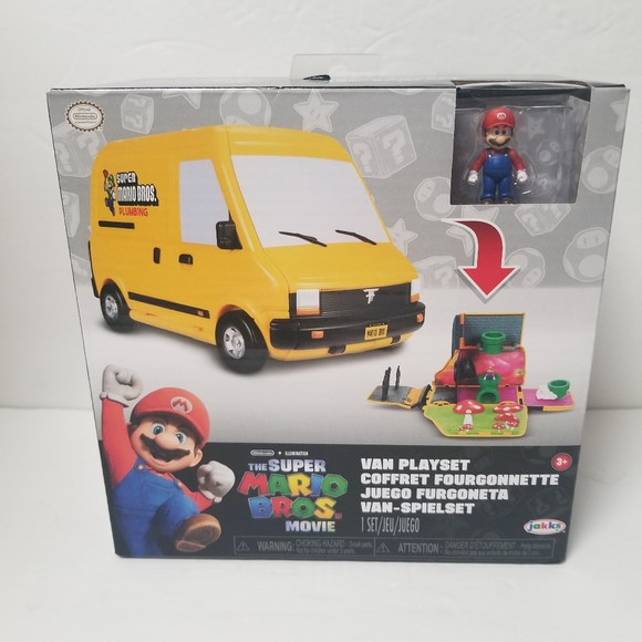 The Super Mario Bros Movie Van Playset - Picture 1 of 5